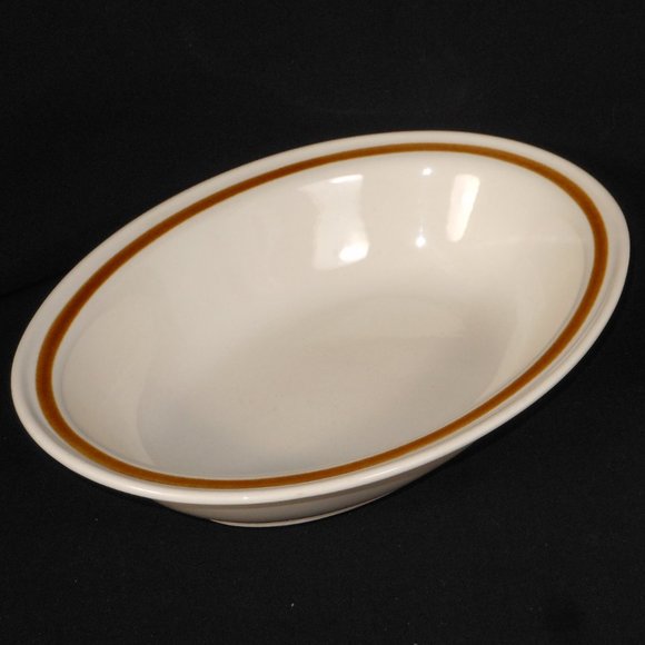oval vegetable Serving Bowl. Mountain Wood Collection Japan - Picture 1 of 5